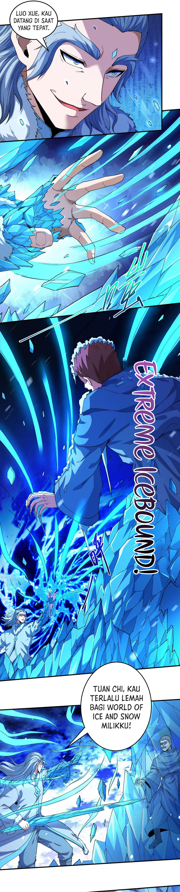 God of Martial Arts Chapter 618 Bahasa Indonesia